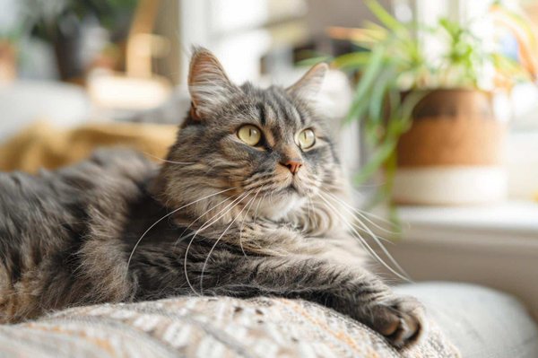 Welche sind die Anzeichen von Alterung bei Katzen und wie geht man damit um?